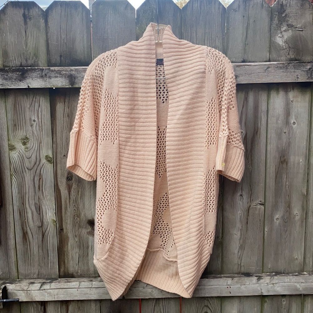 Takeout heart cardigan sz. XL
